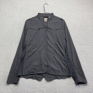 Indygena Ajo III Jacket Women’s Size M Grey Outdoor Hiking Light Windbreaker